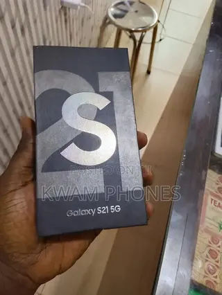 New Samsung Galaxy S21 5G 128 GB Blue