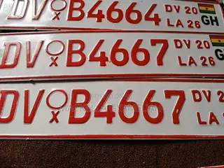 Dv Plate or Trade Plate