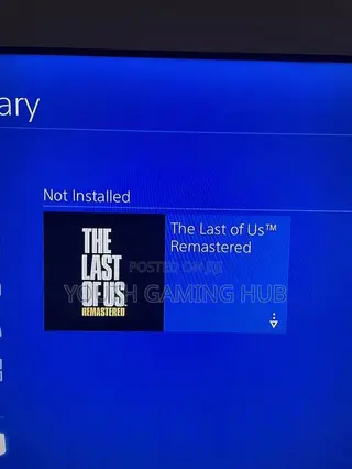 The Last of Us Remastered Game Account for Ps4