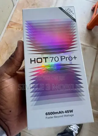New Infinix Hot 70 Pro 5G+ 256 GB Purple