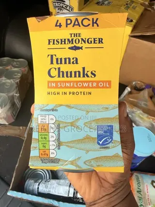 Fish Monger Tuna Chunks 4-Pack