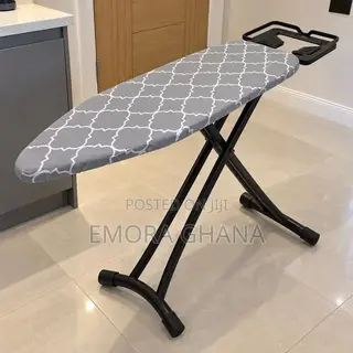 Strong Adjustable Ironing Board With Iron Rest