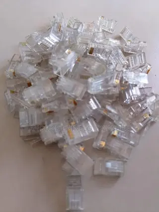 Rj45 Ethernet Network Cable Connectors – Cat5e/Cat6 Plugs