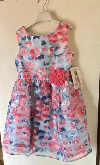 Girls Floral Occasion Dress