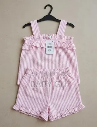 M&S Baby Girls 2 Piece Top and Down
