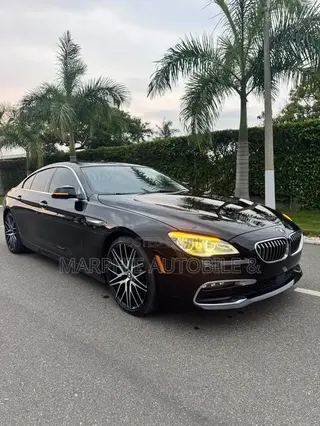 BMW 6 Series 640i Gran Coupe 2016 Black