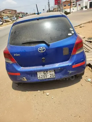 Toyota Vitz 1.3 FWD 3dr 2008 Blue