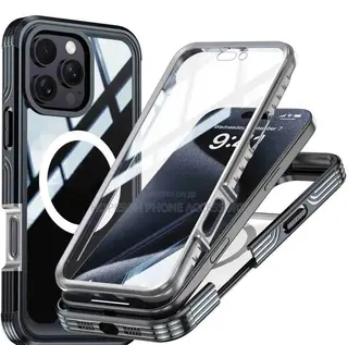 Quality 360 Shockproof Magsafe, in-Built Screen Protector for iPhones