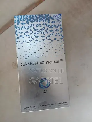 New Tecno Camon 40 Premier 5G 256 GB Blue