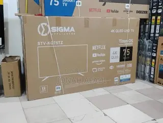 Sigma 75 Inch Smart QLED 4K TIZEN Television - STV-KQ75TZ