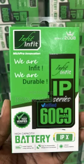 iPhone X Battery Buy and Get Free Fixing at Our Shop