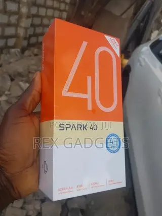 New Tecno Spark 40 256 GB Gray