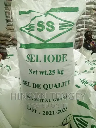Salt 25kg Produce in Ghana
