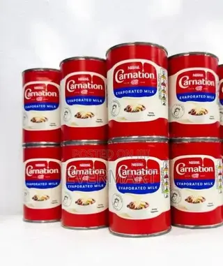 Carnation Evaporated Milk 12 Fl Oz × 8 Cans