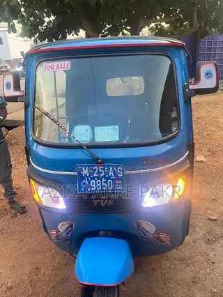 TVS King Deluxe Plus iTouch Start 2025 Blue