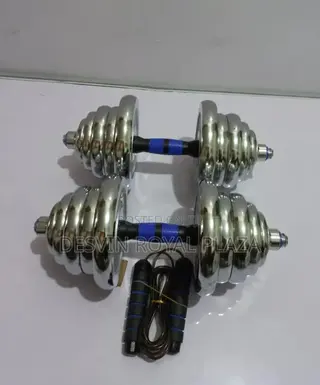 Dumbbell 30kg With Skipping Rope