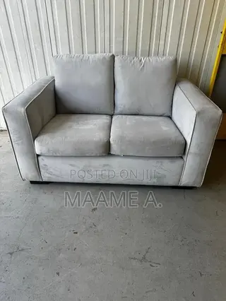 Dakota 2 Seater Grey Fabric Sofa
