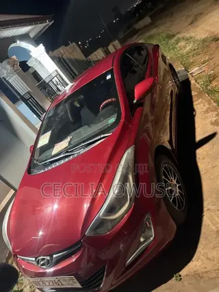 Hyundai Elantra Limited Sedan FWD (1.8L 4cyl 6A) 2016 Red