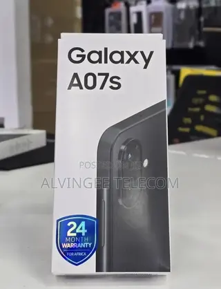 New Samsung Galaxy A07s 64 GB Black