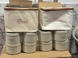 Title: 4-Tier Insulated Lunch Box Set With Carry Bag