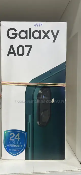 New Samsung Galaxy A07 4G 64 GB Black