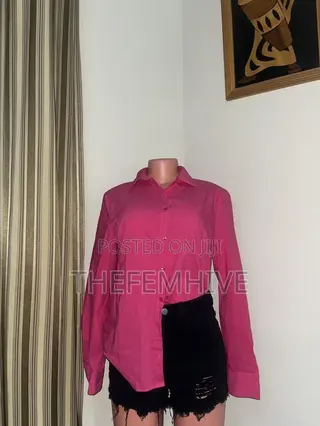 Pink Primark Long Sleeve Shirt Thrift