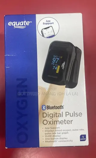 Equate Digital Pulse Oximeter With Bluetooth Wireless Technology,