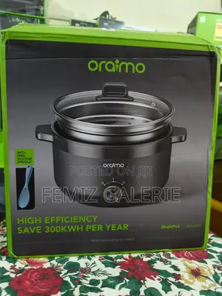 Oraimo MultiPot 3L Electric Pot Plus Steamer