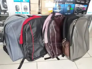 Leather Bag - Two Partition and a Side Bottle Holder