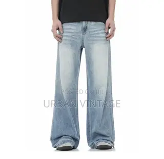 Plain Baggy Jeans