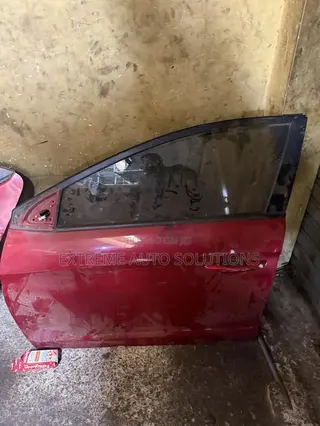 OEM 2017 - 2020 Hyundai Elantra Sedan Front Driver Left Door Red