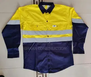 Long Sleeve Mining Shirt Uniform Workwear American Safety
