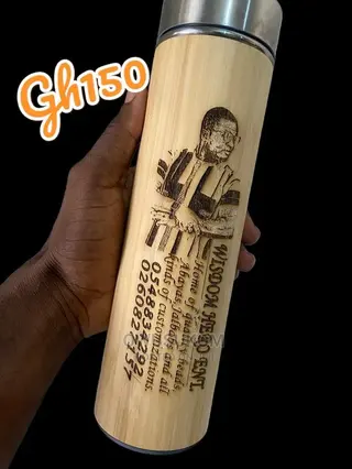 Customize Bamboo Flask