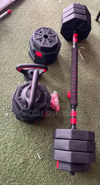 Adjustable 40kg PVC Dumbbells