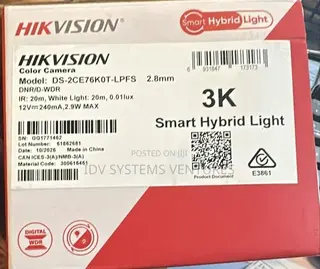 CCTV Camera Ds-2ce76k0t-Lpfs3k Smart Hybrid Light Audio Indoor