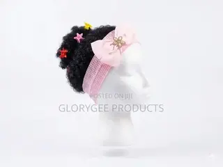 Headband Single Bun Wig for Kids