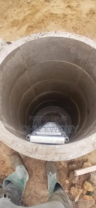Manhole and Soakaway