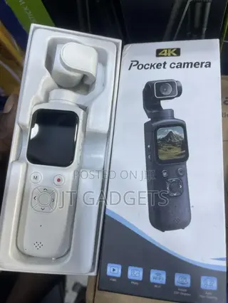 4k Pocket Camera – Brand New, Boxed!