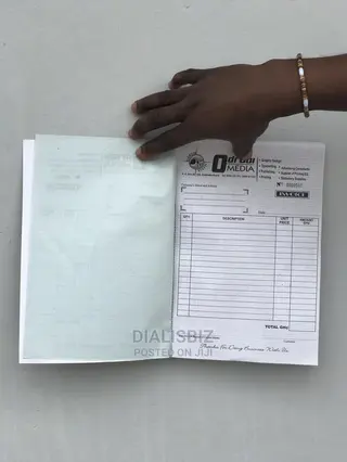 Customized Receipt Invoice
