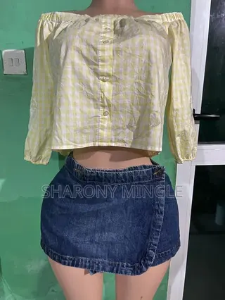 Affordable Ladies Thrift Dress, Jeans Skirt and Jeans Shorts
