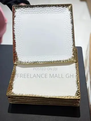 6pcs Gold Tip Plates