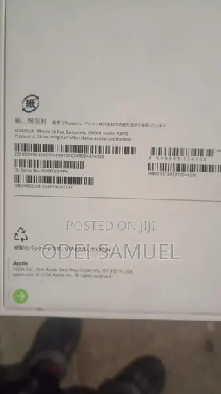 New Apple iPhone 18 Pro 256 GB