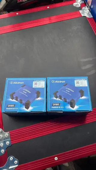 Alctron DI120 Stereo Passive DI Box.
