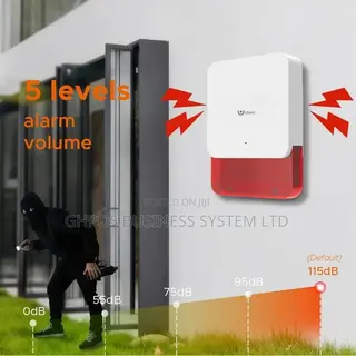 Ubero Tuya Wireless Alarm Siren, 5000mAh Battery