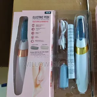 Electric Pedicure File + Footmask