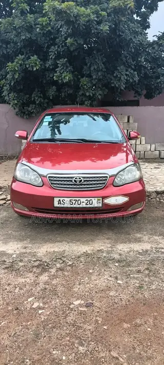 Toyota Corolla 2006 Red
