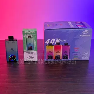 Kasavape 40,000 Puffs | Fresh Mint Blueberry Ice | GHS 220 Accra