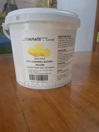Sachets 3in1 Urinal Blocks in Bucket(150 Blocks)