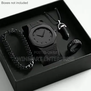 Men Watch Set ( Gift Jewelry)