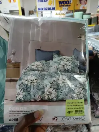 Long Sheng 4-Piece Duvet Set